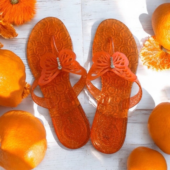 Coach Beautiful Pasarella Butterfly Sandals - Picture 3 of 17